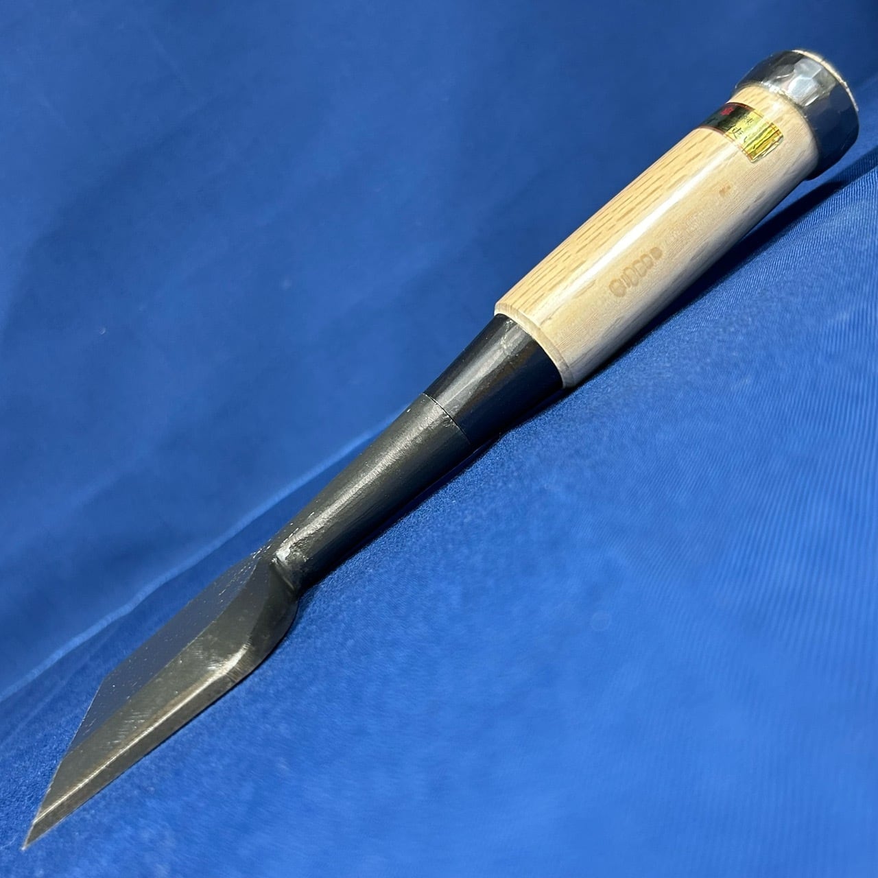 完売>伝統工芸士:田齋作 / 巾広追入鑿 奴鑿〈3寸 / 90mm〉黒 完売>伝統工芸士:田齋作 / 巾広追入鑿 奴鑿〈3寸 / 90mm〉黒