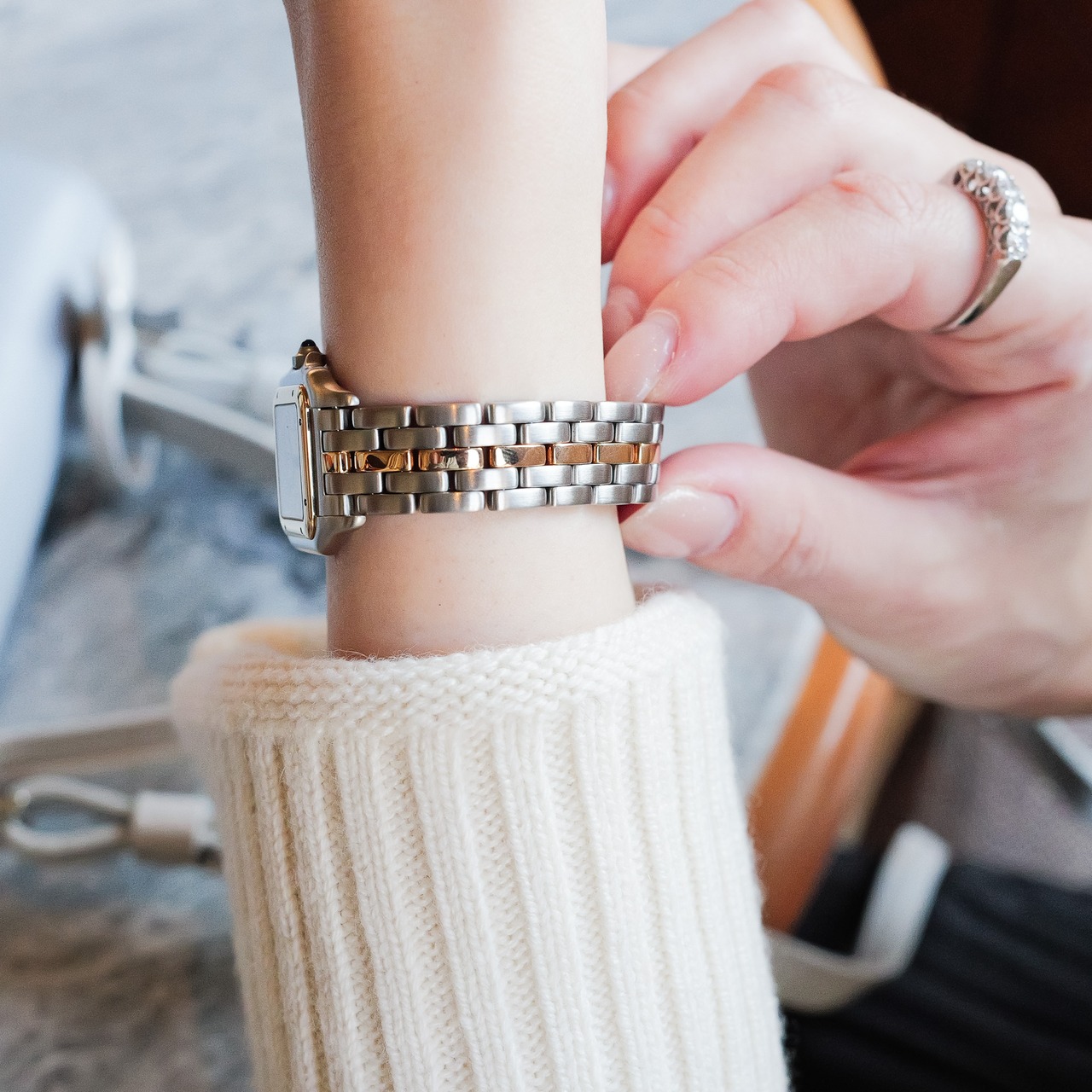 カルティエ パンテール SM １ロウ