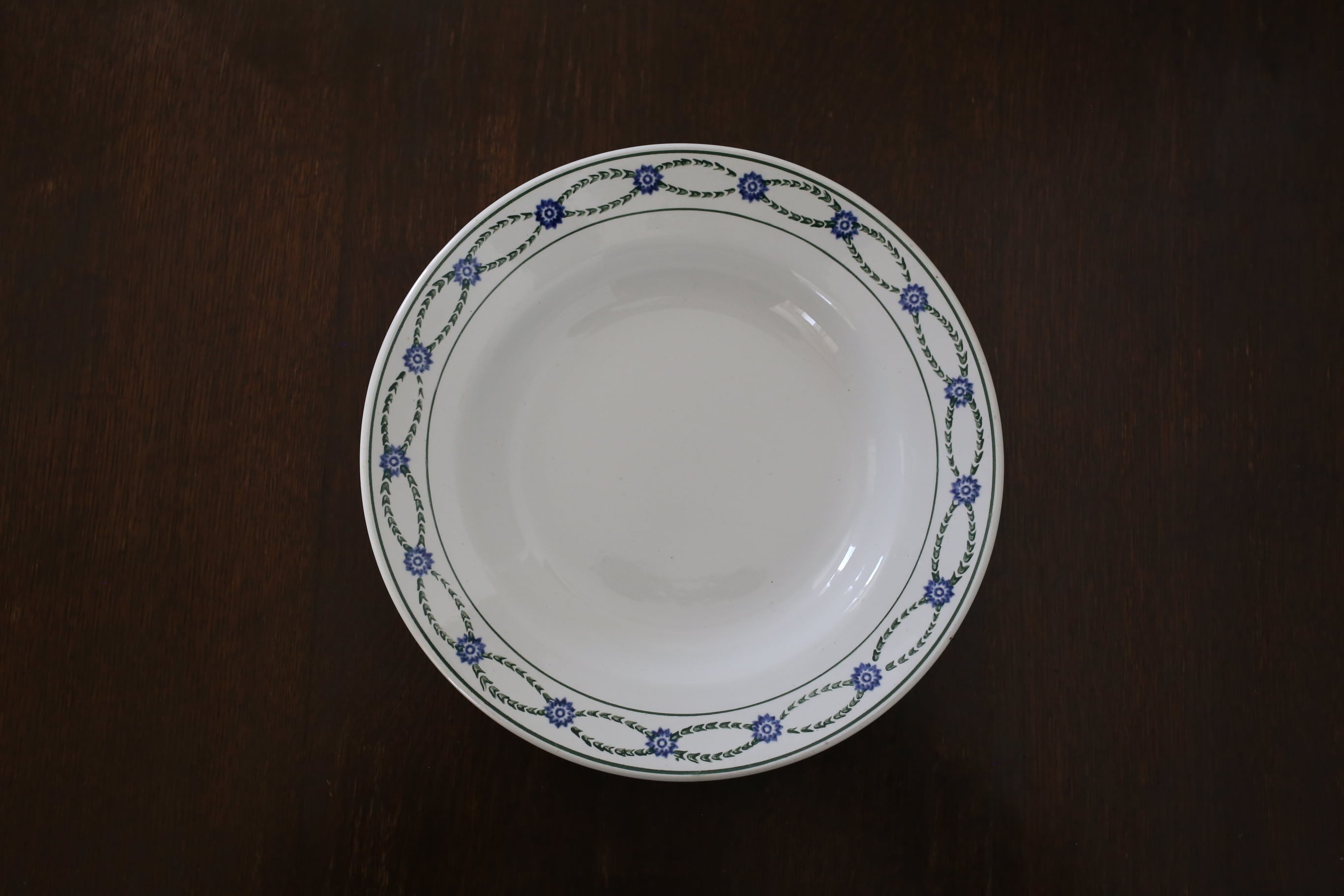 フランス アンティーク ヴィンテージ St-Amand サンタマン 深皿 b