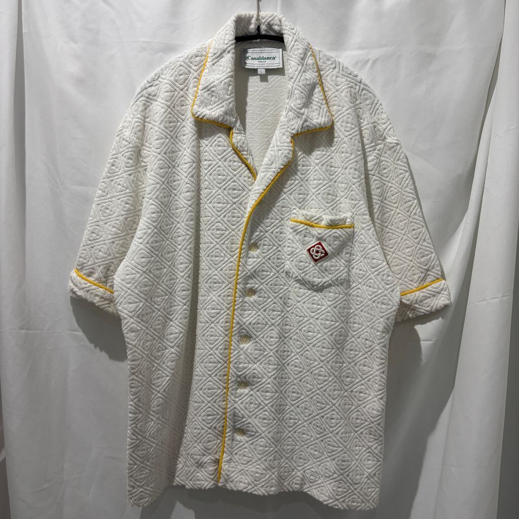 Casablanca カサブランカ 23SS Terry Cuban Shirt 半袖シャツ MS23-SH