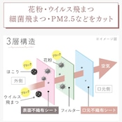 アイリスオーヤマ(IRIS OHYAMA) 立体マスク 30枚入 ホワイト ふつうサイズ 個包装 不織布マスク DAILY FIT 耳が痛くならない RK-F30SW