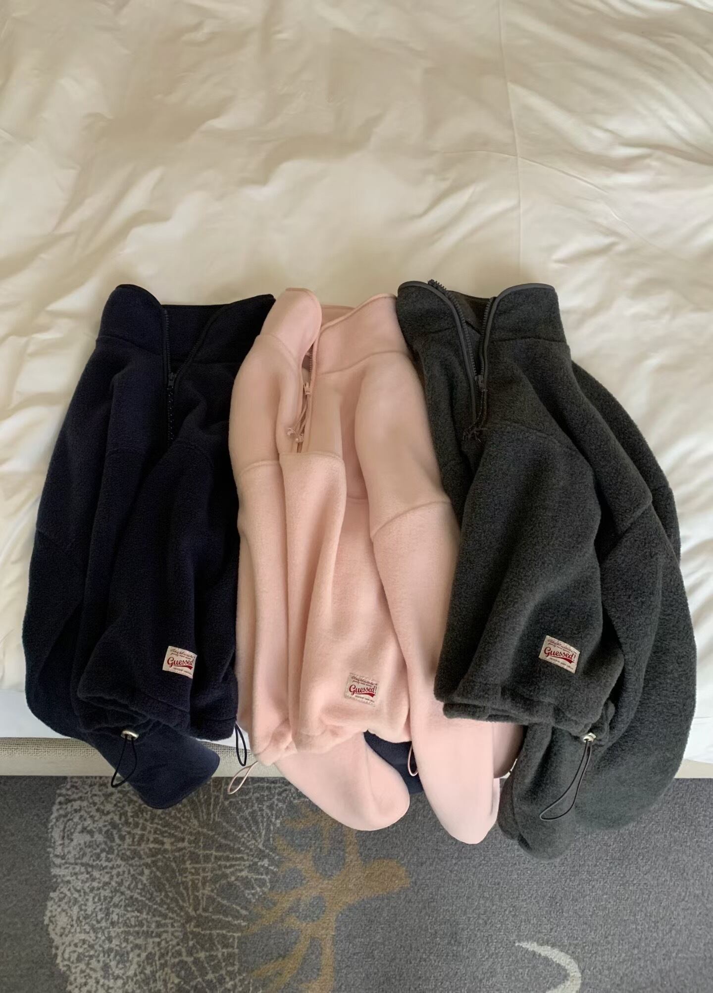 (予約)mellounge / Every Fleece Half Zip / 3color