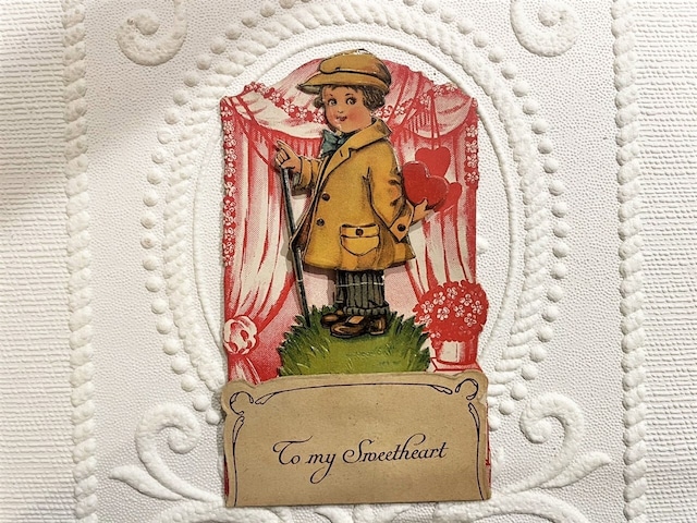 【GPG019】【Valentine】antique card /display goods