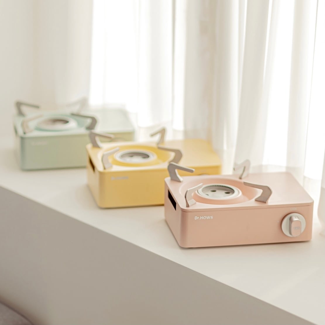 Dr. hows twinkle mini stove / パステルカラー ミニ 卓上 カセット