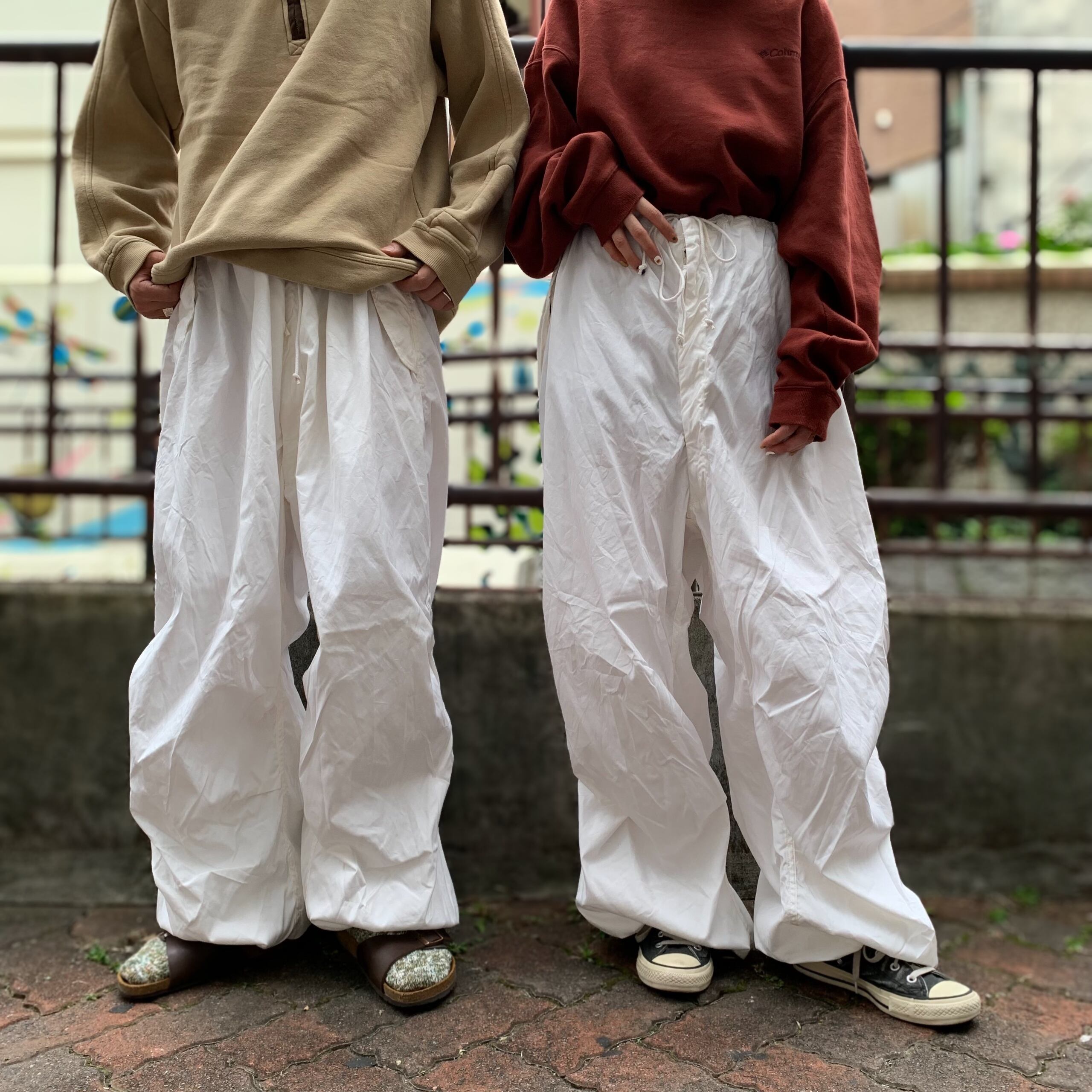 US.ARMY スノーカモパンツ M-S - ワークパンツ