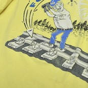 ~90's CSX transportation print tee