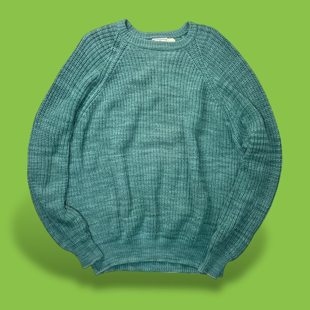 80s L.L.Bean cotton knit sweater