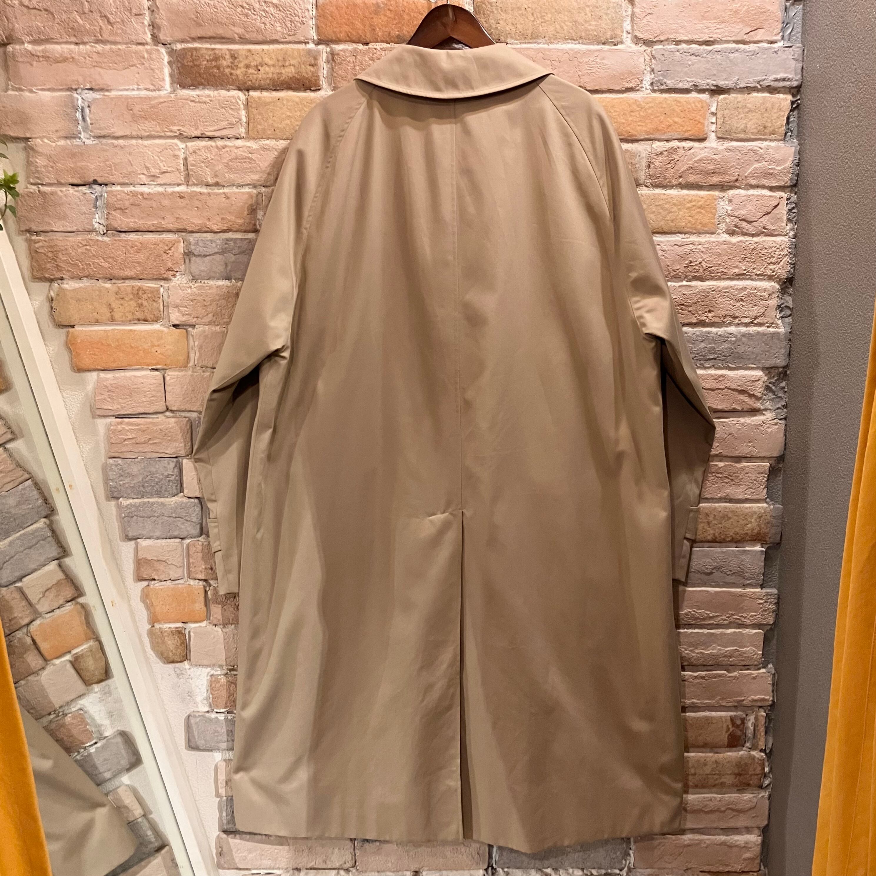 Burberry イングランド製 1枚袖 ベージュステンカラーコート