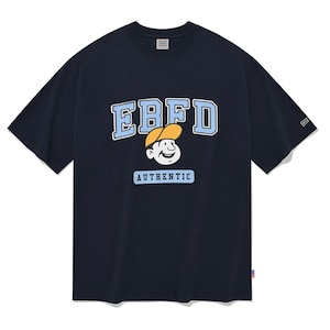 [EBBETSFIELD] EBFD Betts Short Sleeve T-Shirt Indigo 正規品 韓国 ブランド 韓国通販 韓国代行 韓国ファッション Tシャツ