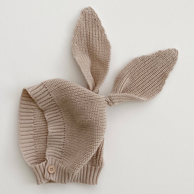 《ラスト1》《即納》OOTT BEBE Rabbit bonnet