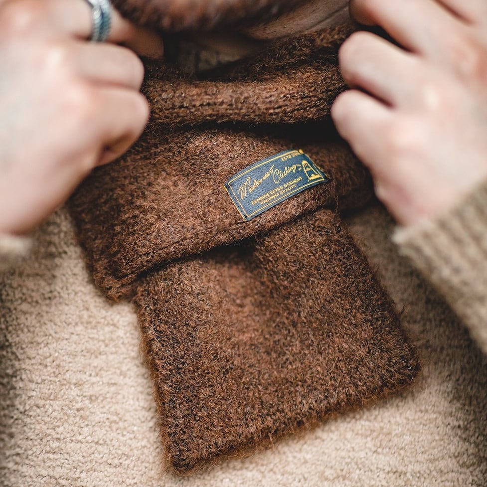 ニットマフラー 3色 G00080