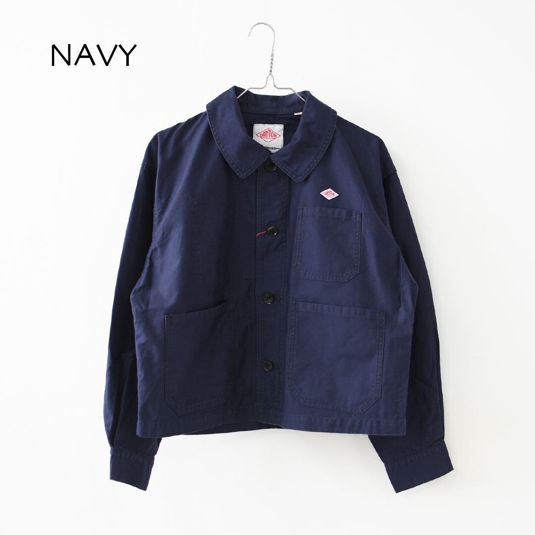 DANTON コットンモールスキン ワイドカバーオール 38 DANTON [ダントン] W Moleskin Wide Coverall Jacket [DT-A0662MKN