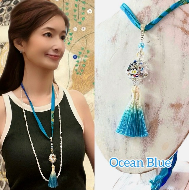 クリムトオーシャンネックレス