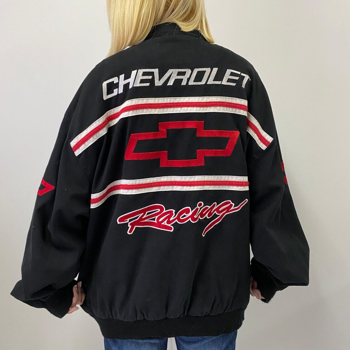 NASCAR ナスカー CHEVROLET シボレー 刺繍 レーシングジャケット 