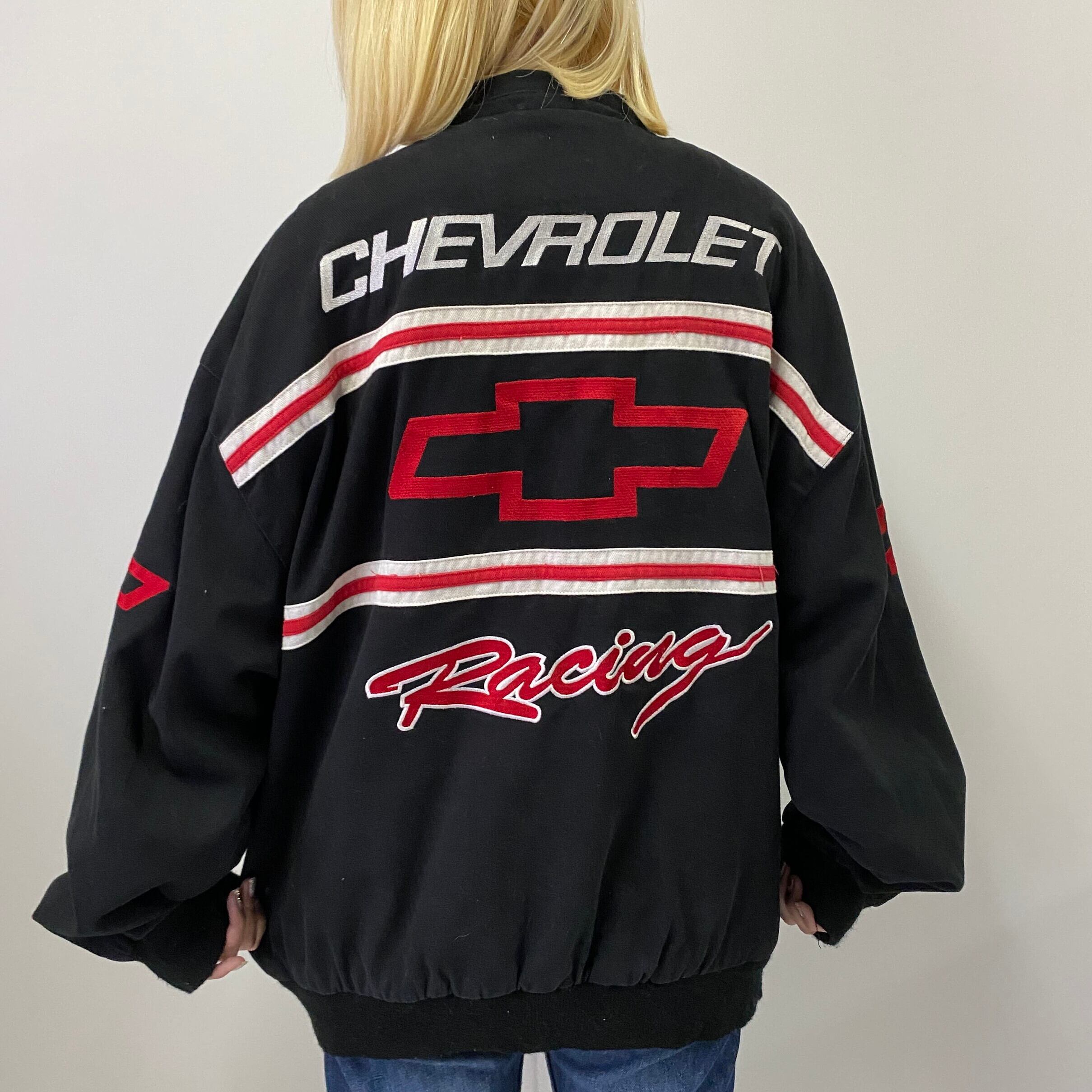 NASCAR ナスカー CHEVROLET シボレー 刺繍 レーシングジャケット 