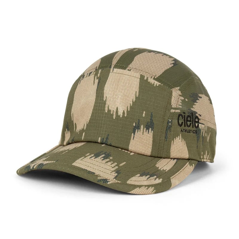 Ciele Athletics(シエル アスレチックス) GOCap SC - Field - All Over Print - Cheetah -Kombu メンズレディースランニングキャップ