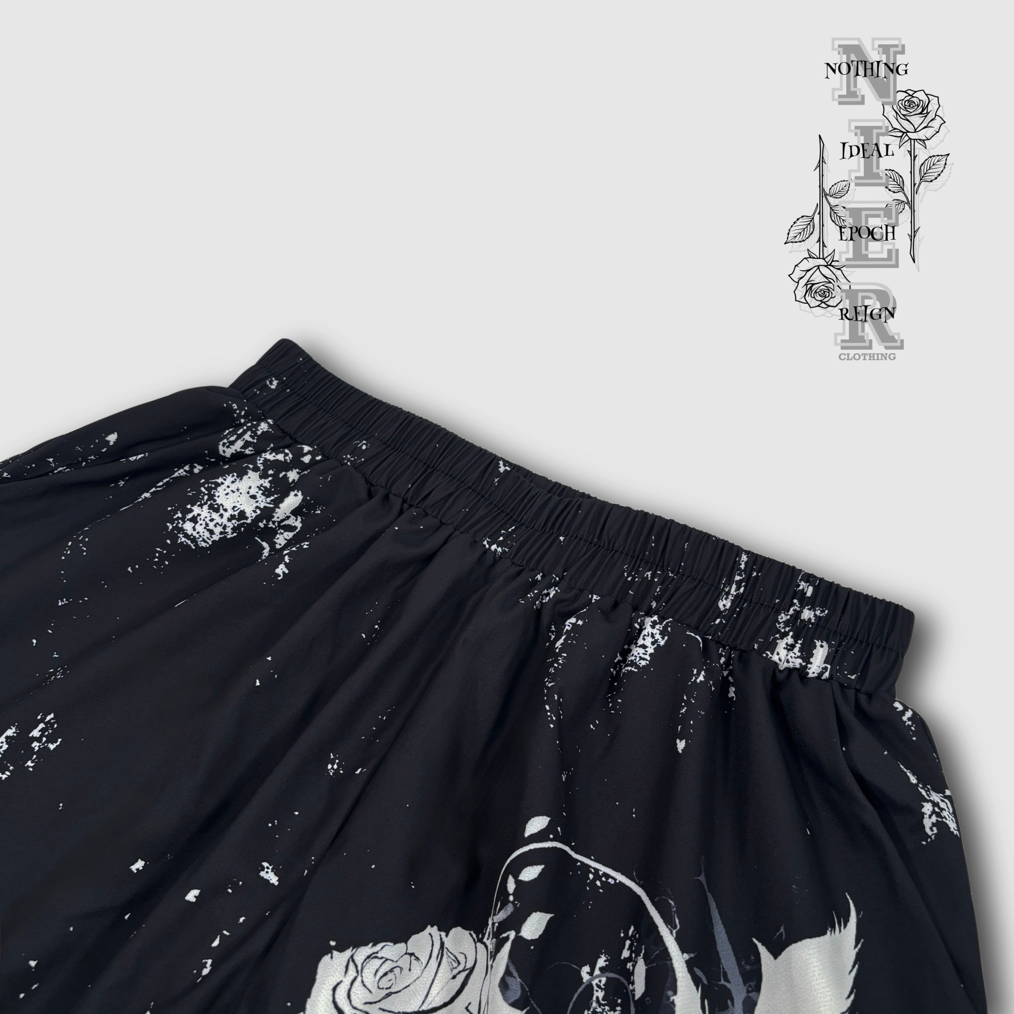 夏用甚平ハーフパンツ【和柄薔薇】 | NIER CLOTHING