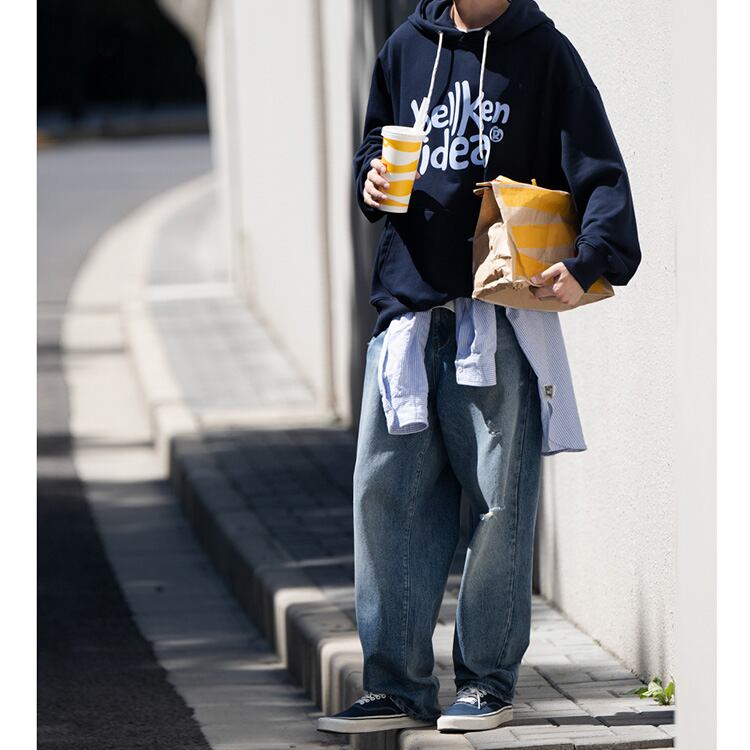 ★WASHED STRAIGHT JEANS　　　17195