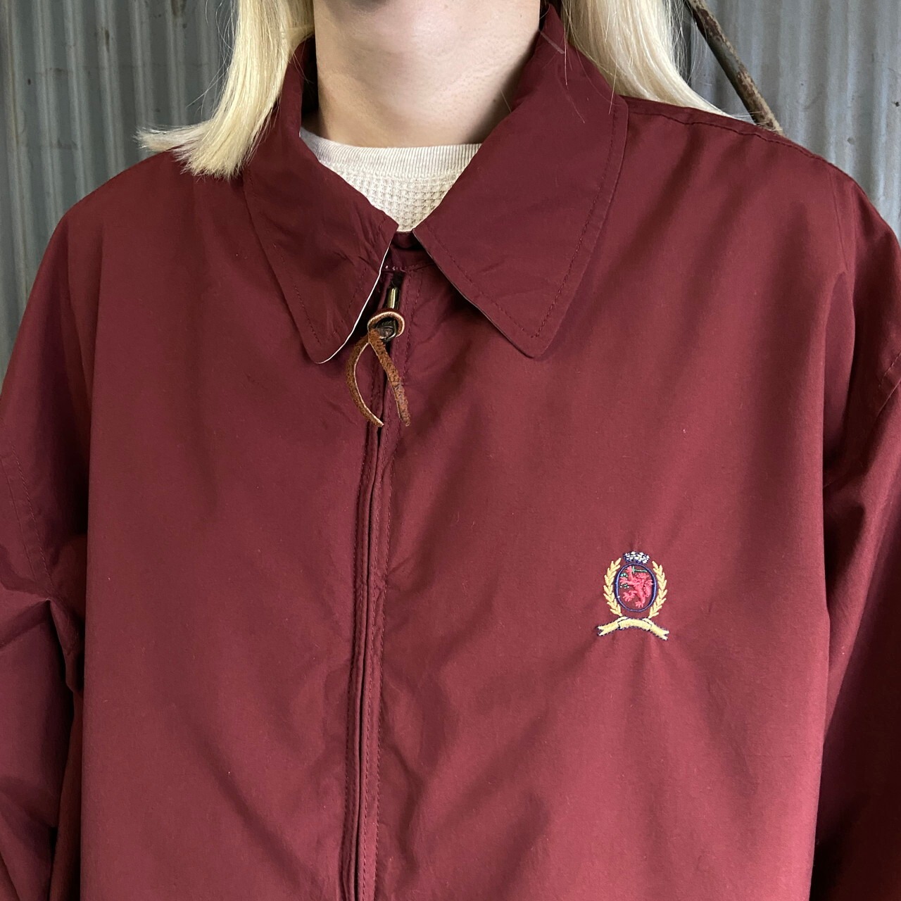 90年代 TOMMY HILFIGER トミーヒルフィガー フリースライナー スイング 