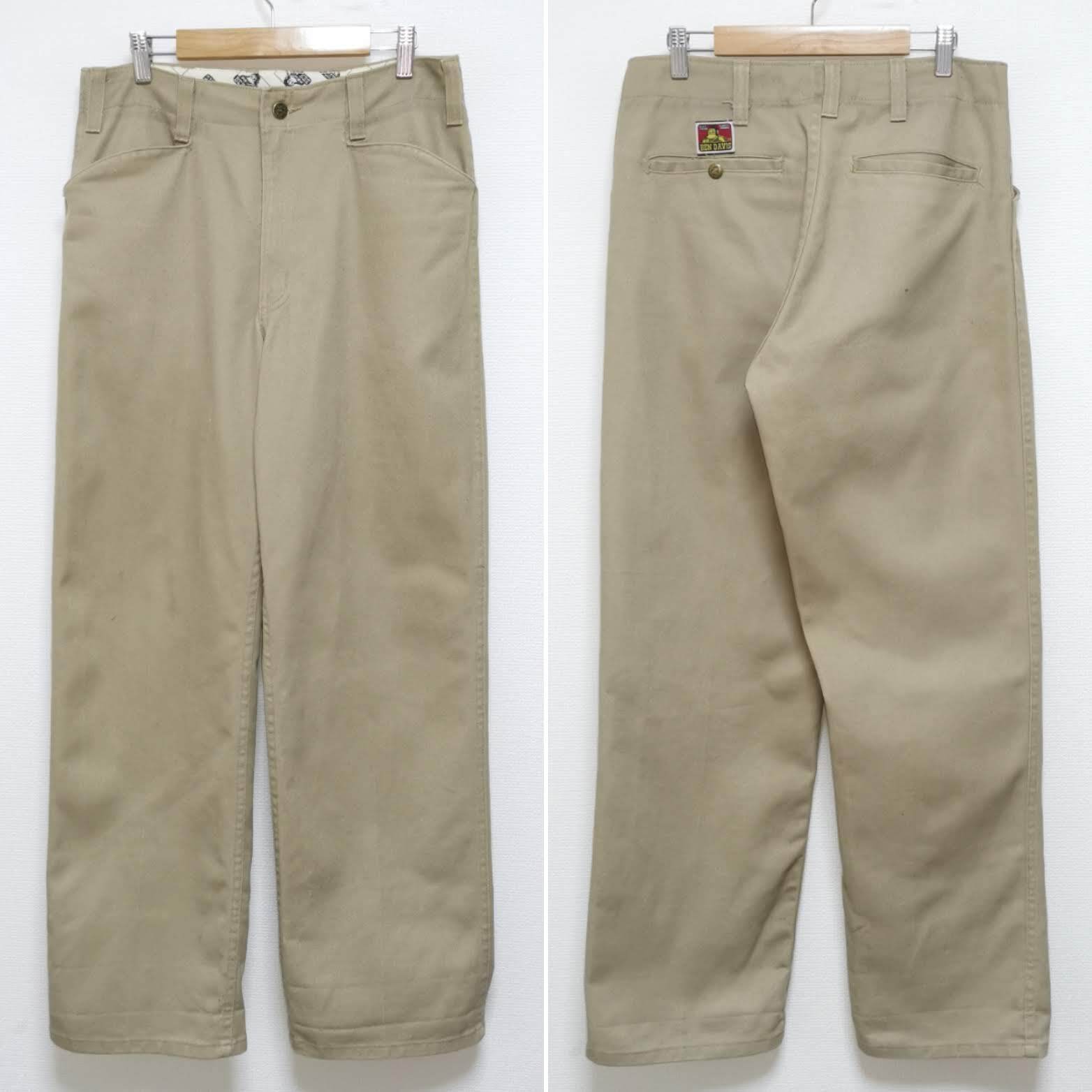送料無料 00s W34 ベンデイビス BEN DAVIS フリスコ ワークパンツ USA
