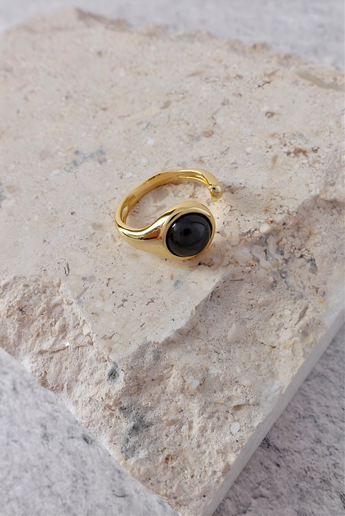 ネイビーストーン シルバーリング Silver925