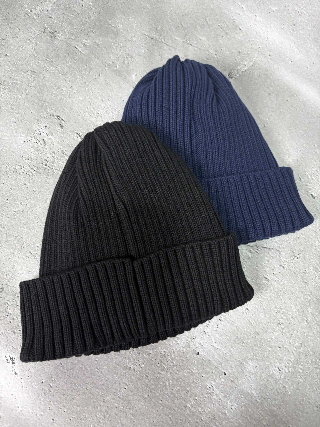 AVIREX / アヴィレックス SURPLUS STENCILPRINT COTTON KNITWATCH ニット帽 ワッチ ブラック