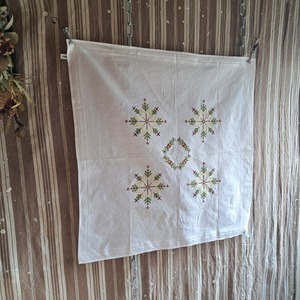 ヨーロッパ 刺繡クロス used [507053]