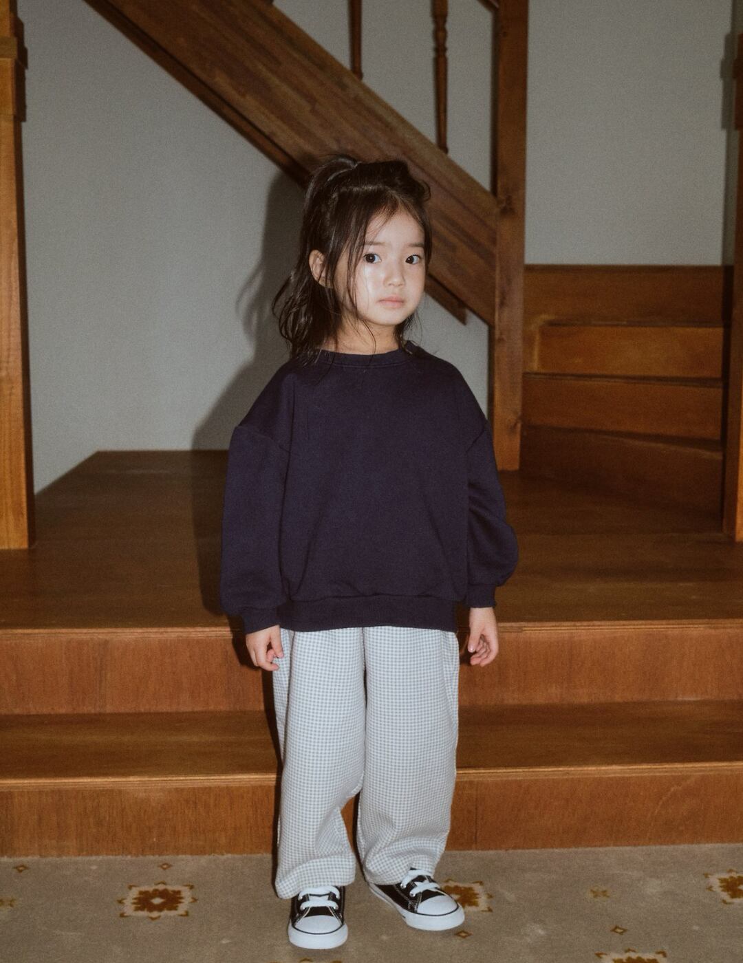 送料無料【予約】/  kids リッツチェックパンツ /lalaland