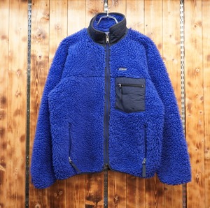 2001年　patagonia クラシック　レトロカーディガン　S/パタゴニア　フリース　ボア　ジャケットUSA製