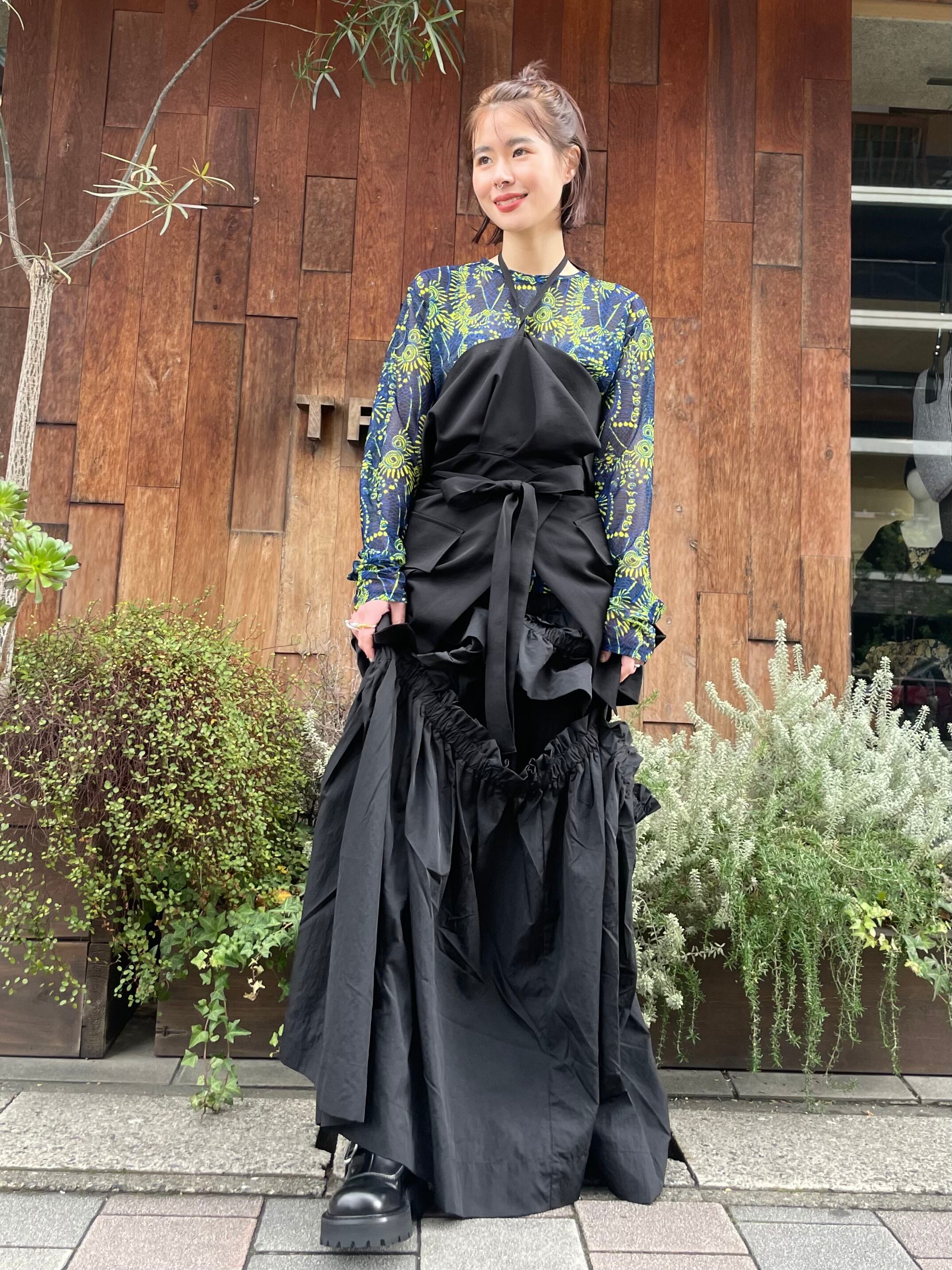 24SS】HOUGA ホウガ / kiki frill dress | TRENTオンラインショップ 