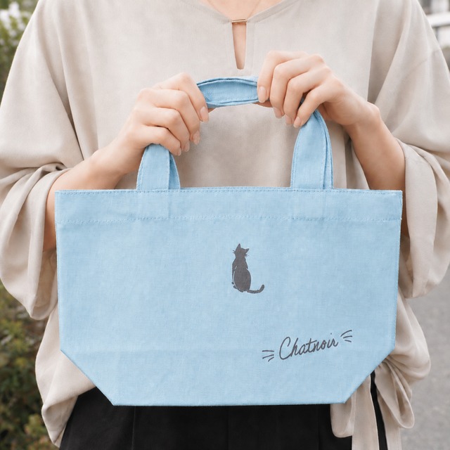 黒猫の今治ハンドタオル | シャ・ノワールWEBショップ