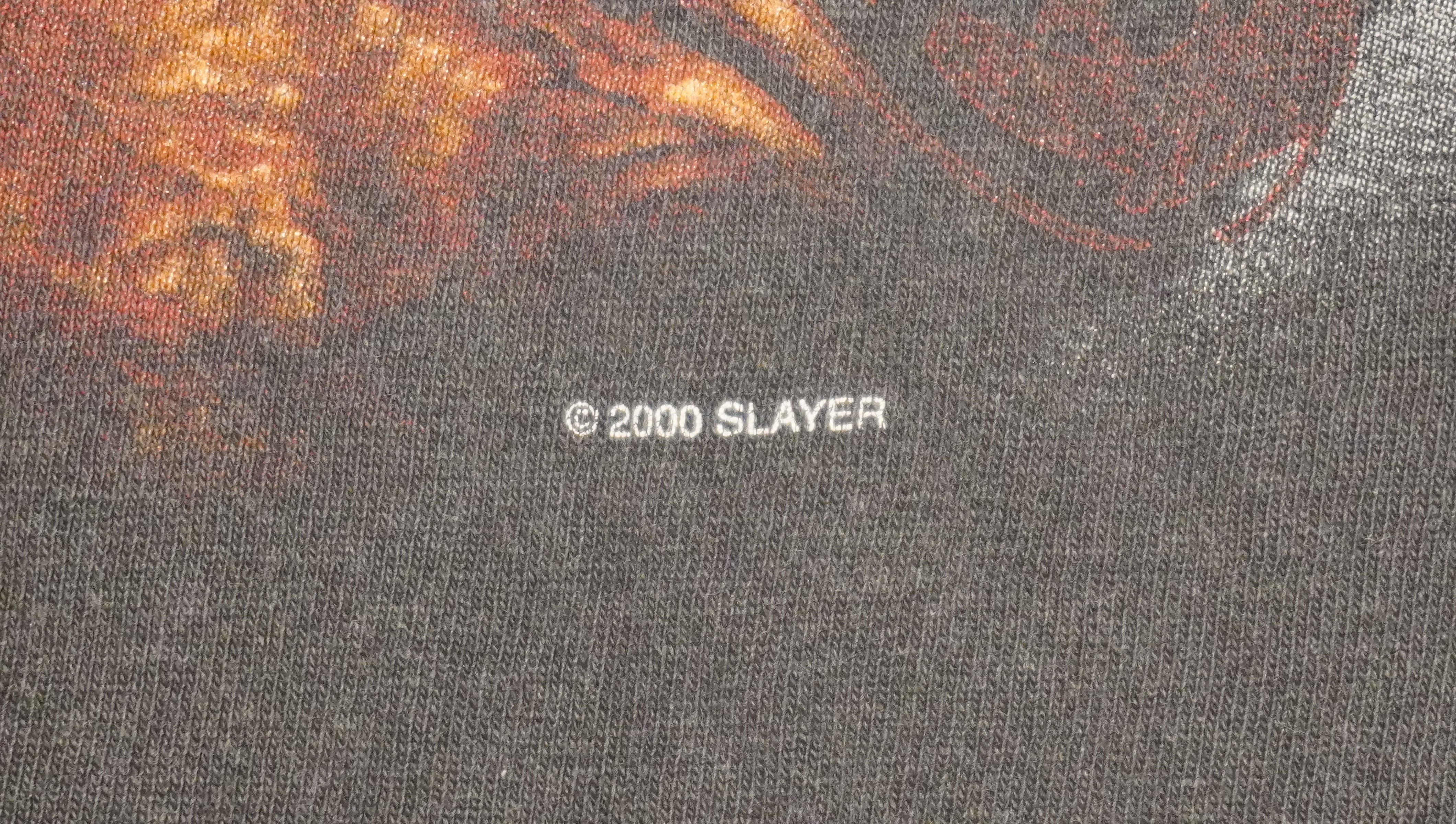Slayer Skull ヴィンテージTシャツ (スレイヤー 2000)｜送料無料