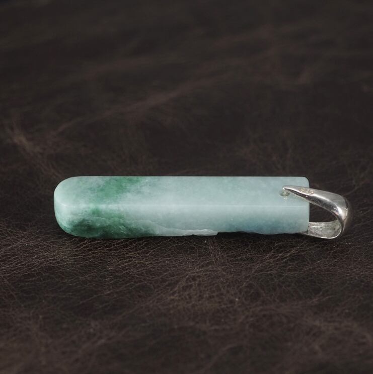 糸魚川翡翠 青&緑 ペンダントトップ 4.0g Itoigawa blue & green