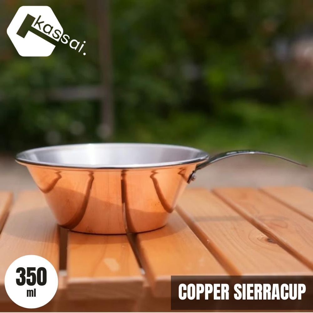 CAMPSWAMP × kassai.銅製シェラカップ350 - Copper SierraCup 350