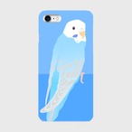 iPhoneケース セキセイインコ ブルーパイド【各機種対応】