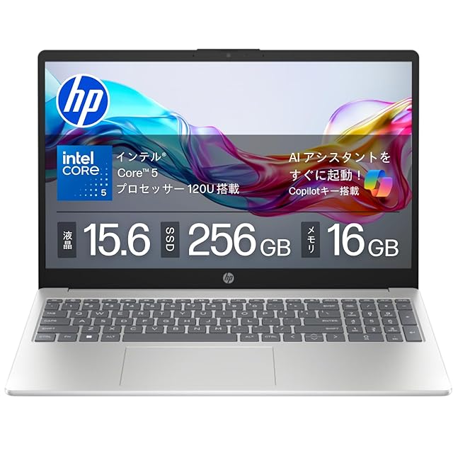 HP ノートパソコン HP 15-fd インテル Core 5 プロセッサー 120U 16GB