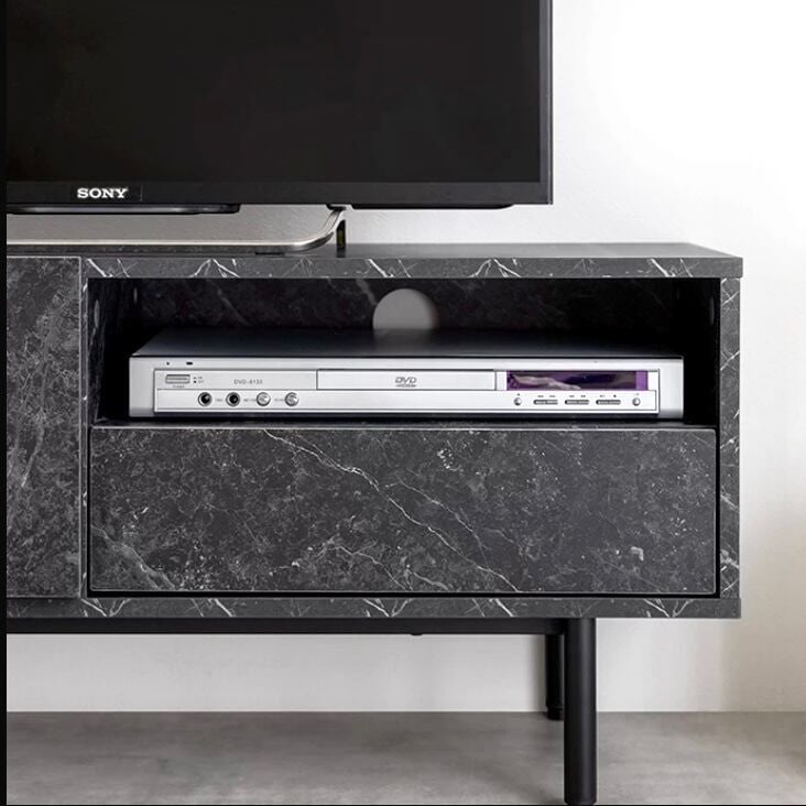 幅100cm【大理石柄テレビボード／全2カラー】テレビ台 大理石柄