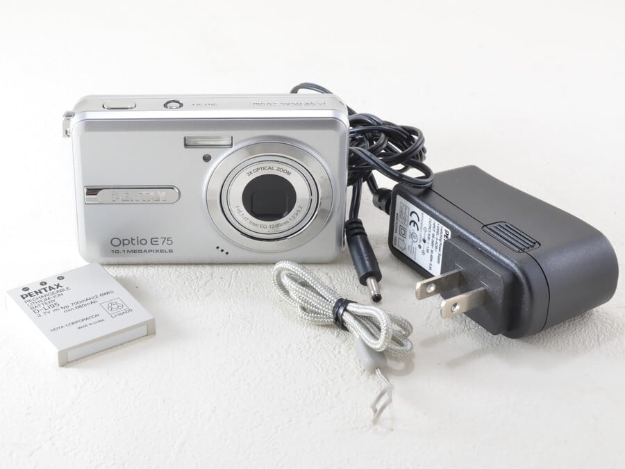 PENTAX Optio E75 コンパクトデジタルカメラ　ペンタックス