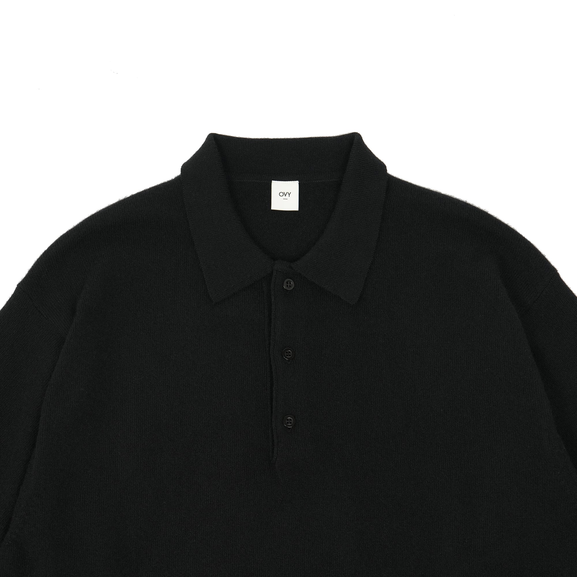 Wool Cashmere Warm Knit Polo