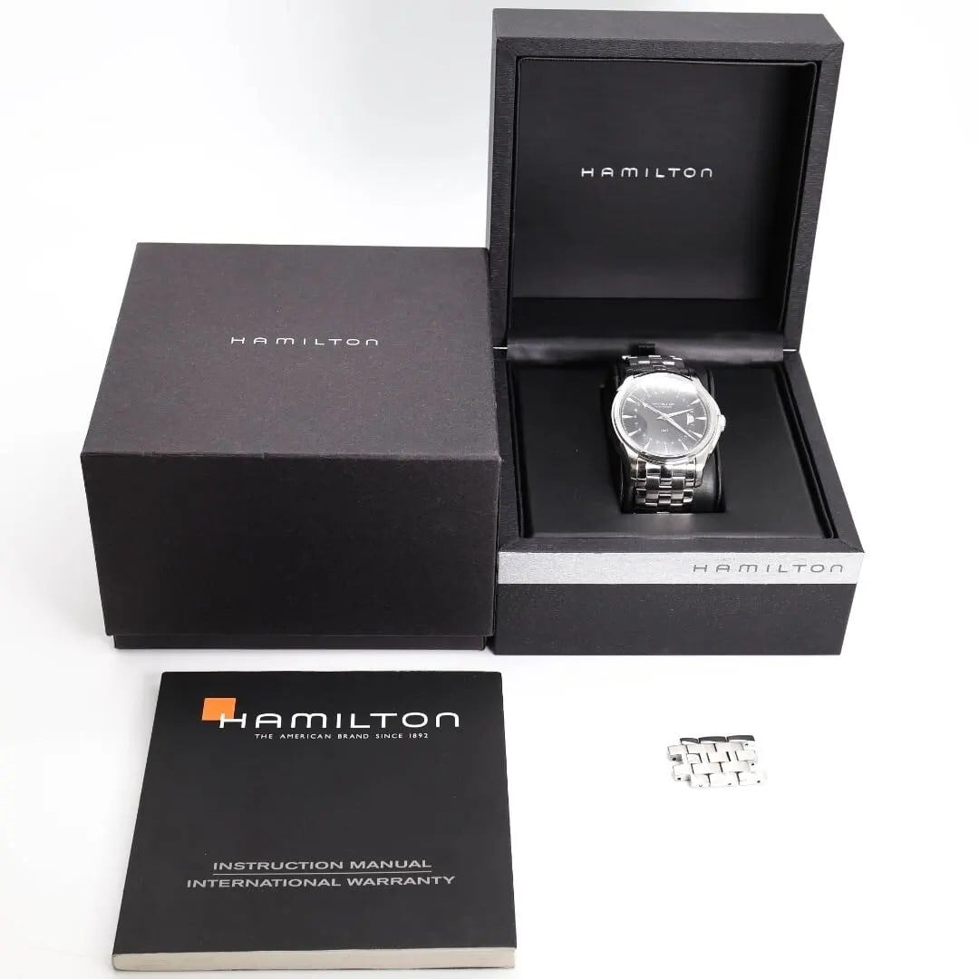 稼働 美品 HAMILTON 腕時計 ジャズマスター GMT 自動巻き 3864 | Like