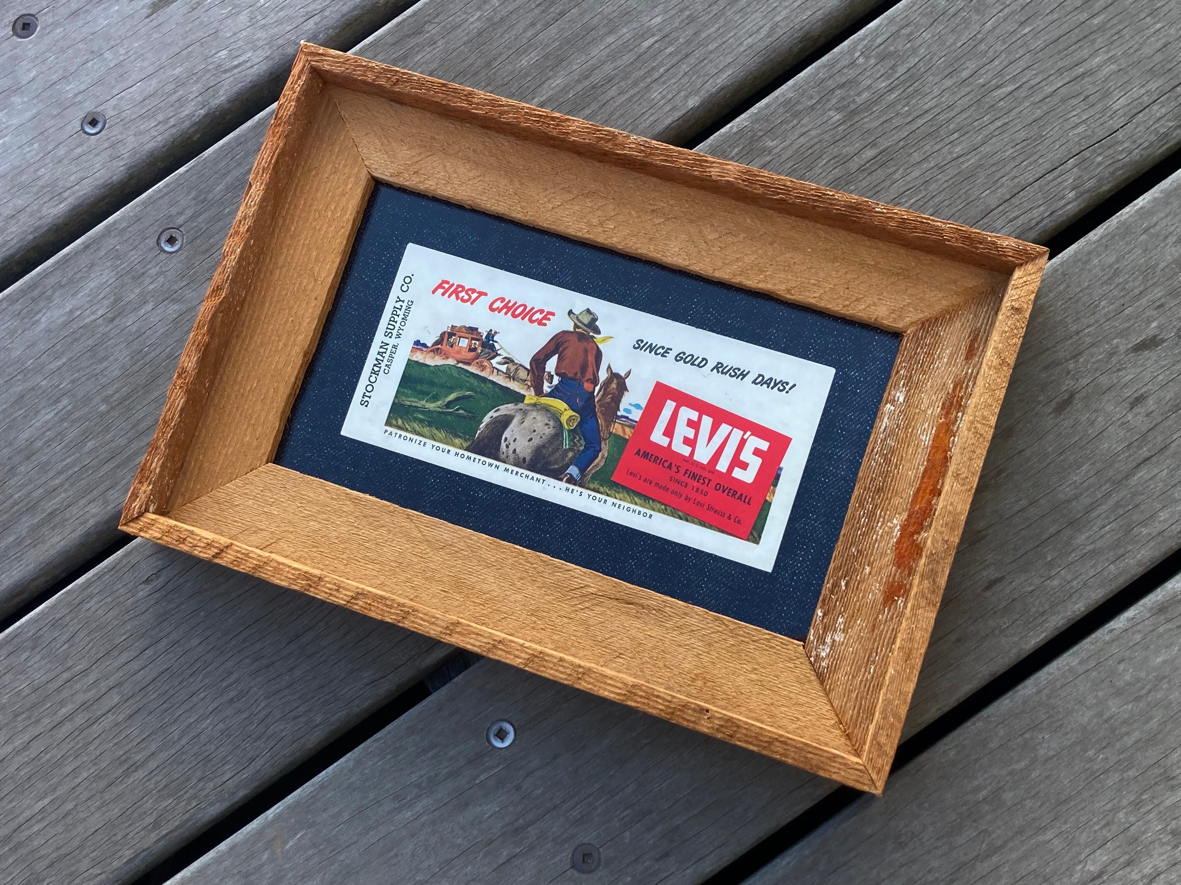 LEVI'S 40s INK BLOTTER GOLD RUSH DAY | CEREAL（シリアル）