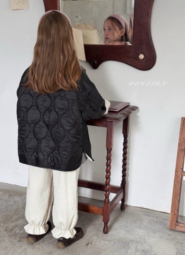 予約⌇poisson / Petite frill jogger pants