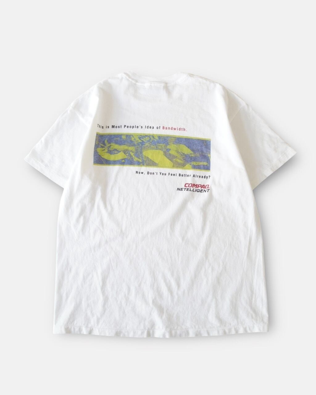 COMPAQ promo T-shirt made in usa 90s