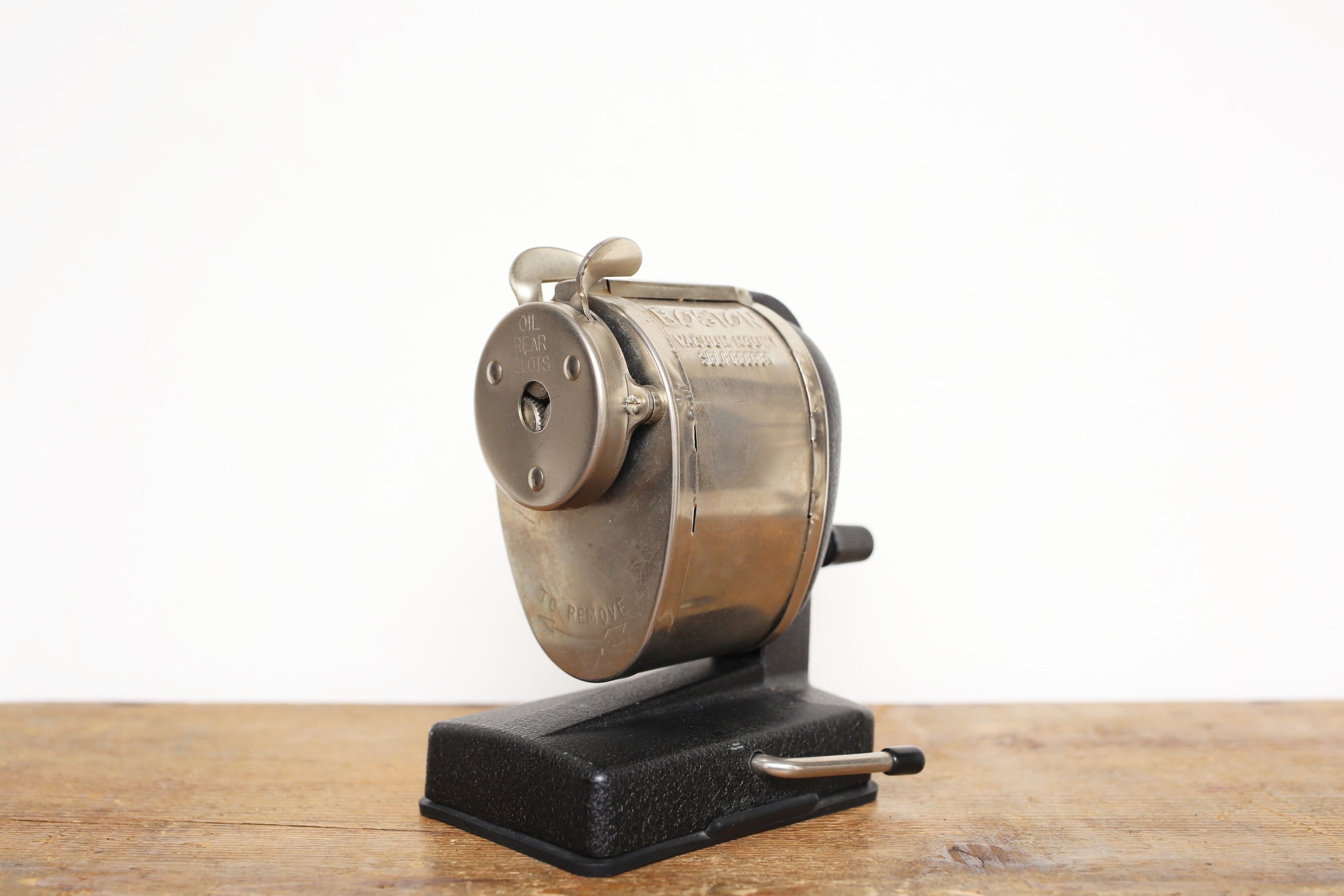 アメリカ BOSTON ヴィンテージ 鉛筆削り 「VACUUM MOUNT」 N-02082