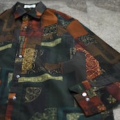 tapestry pattern shirt
