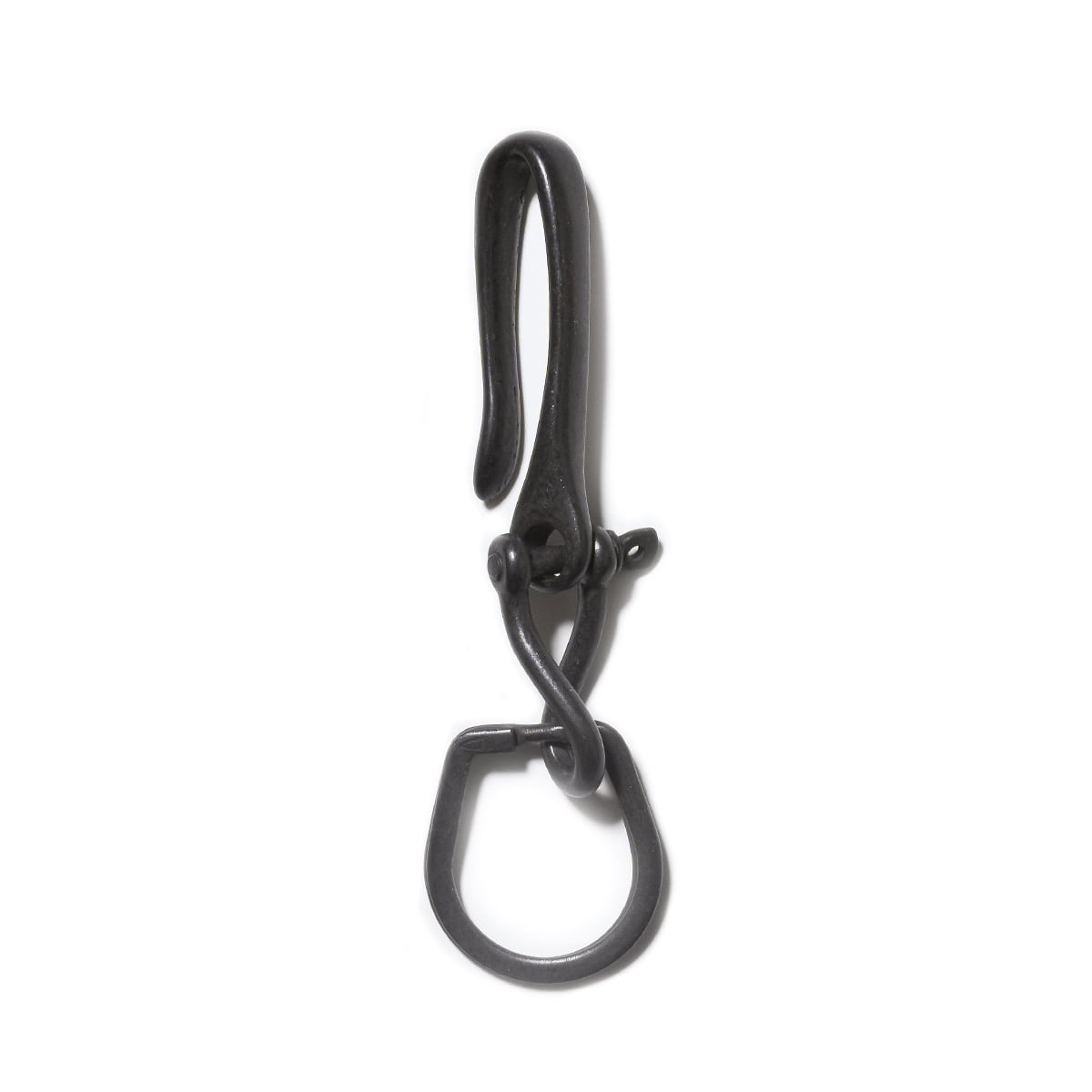 BW Fishhook Twist Shackle Key Fob | Button Works Store ボタンワークス