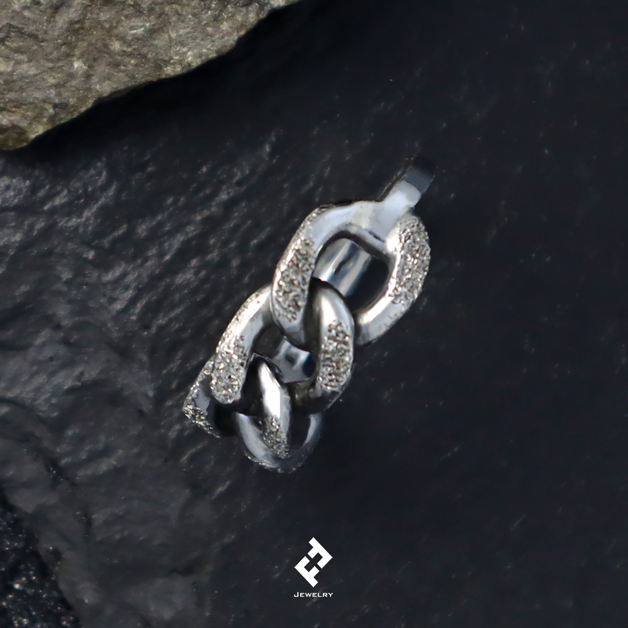 +cadenas・リング (black)