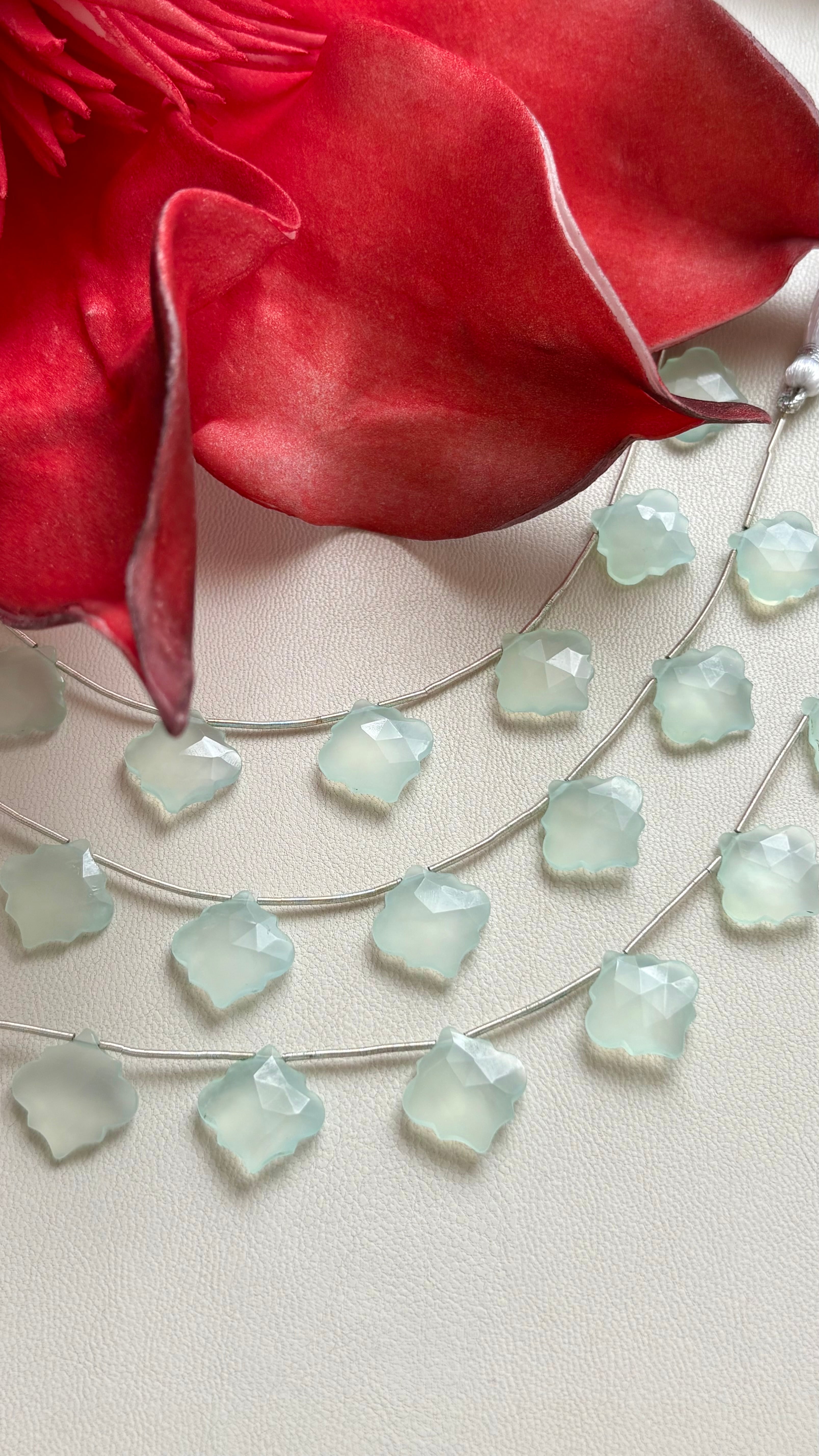 Aqua Chalcedony Moroccan Cut / アクアカルセドニー モロッカンカット