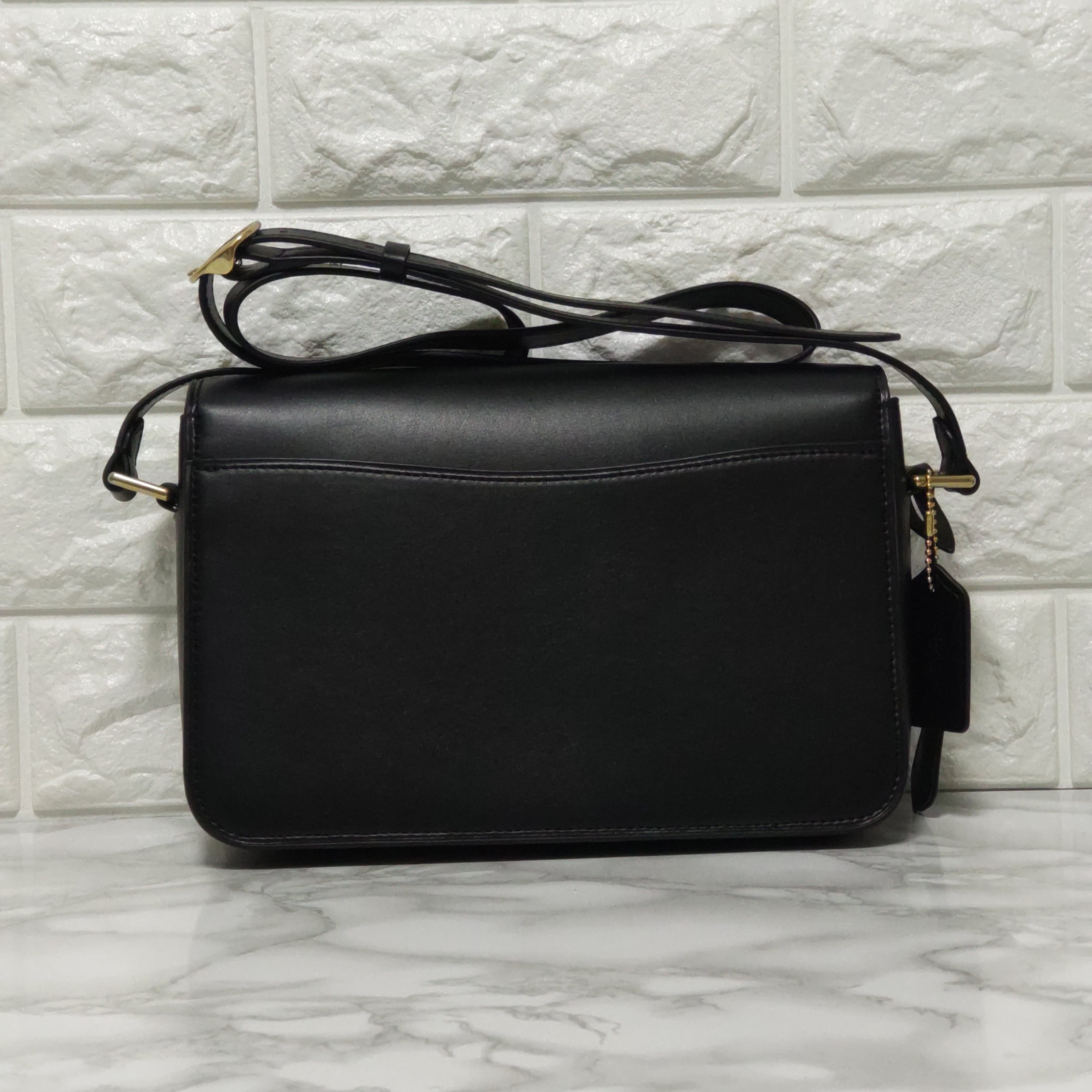 COACH コーチ ストゥディオ レザー ショルダーバッグ ブラック | ebisuya