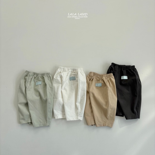LALALAND 26/SS （Baby）Twill pants